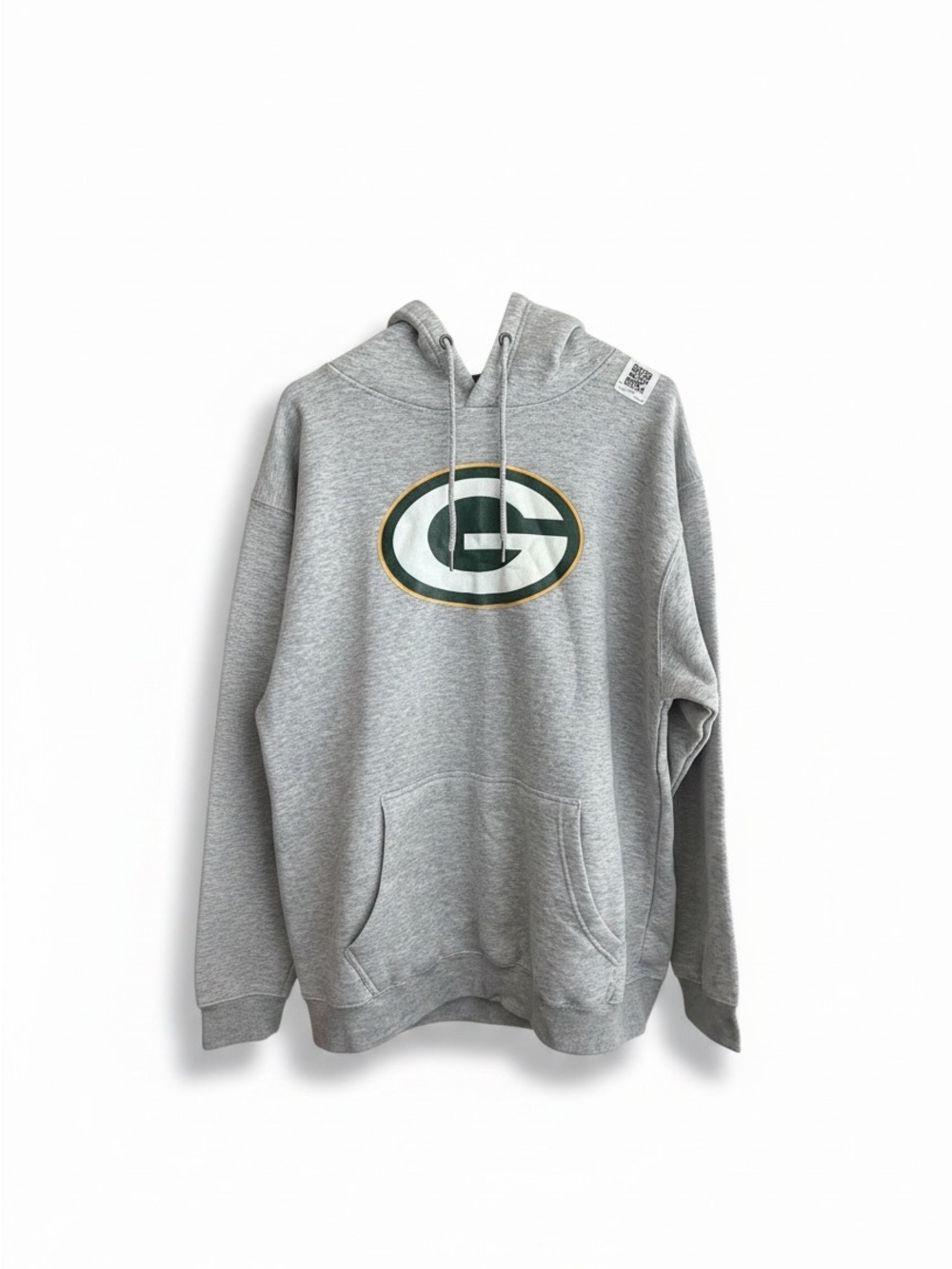 NWT Green Bay Packers Hoodie Fanatics Mens X Large Heather Gray Football NFL